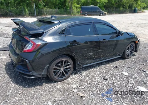 2021 Honda Civic Sport from USA, damaged, VIN SHHFK7H41MU215641